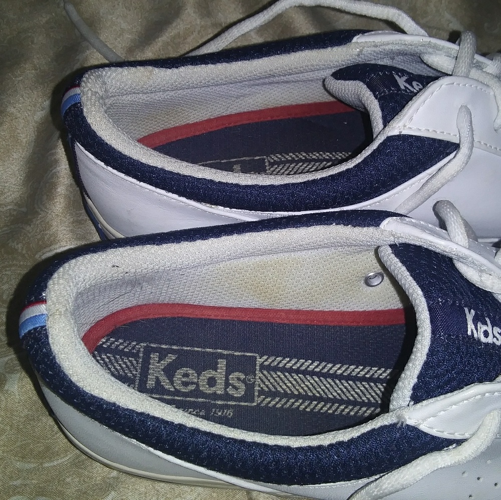 White and blue Keds - Picture 6 of 6